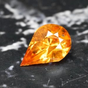 mandarin spessartine garnet 1.08 ct