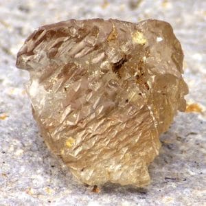 Color Change Petalite, Burma 14.89 ct etched crystal