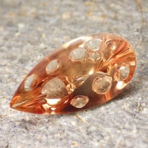 oregon sunstone 9.66 ct-ravenstein gem co.