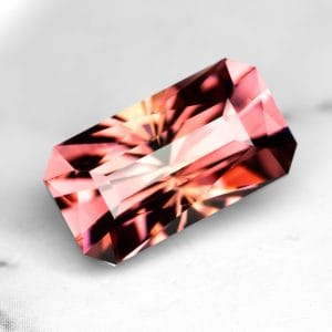 tropical sunset tourmaline 4.96 ct