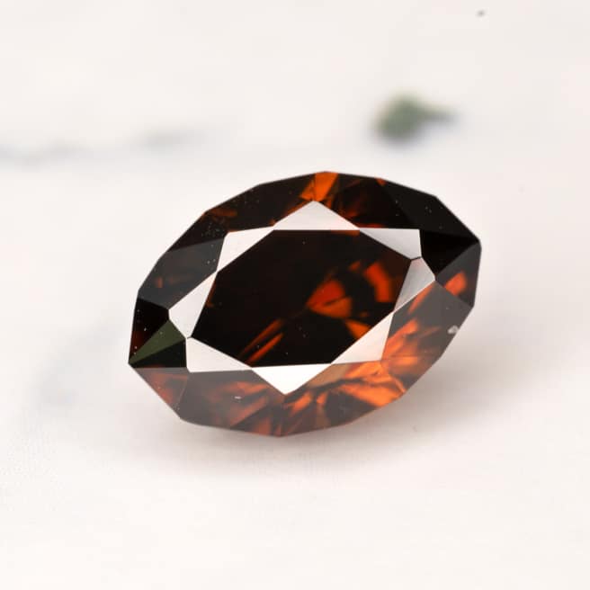 natural zircon 2.07 ct