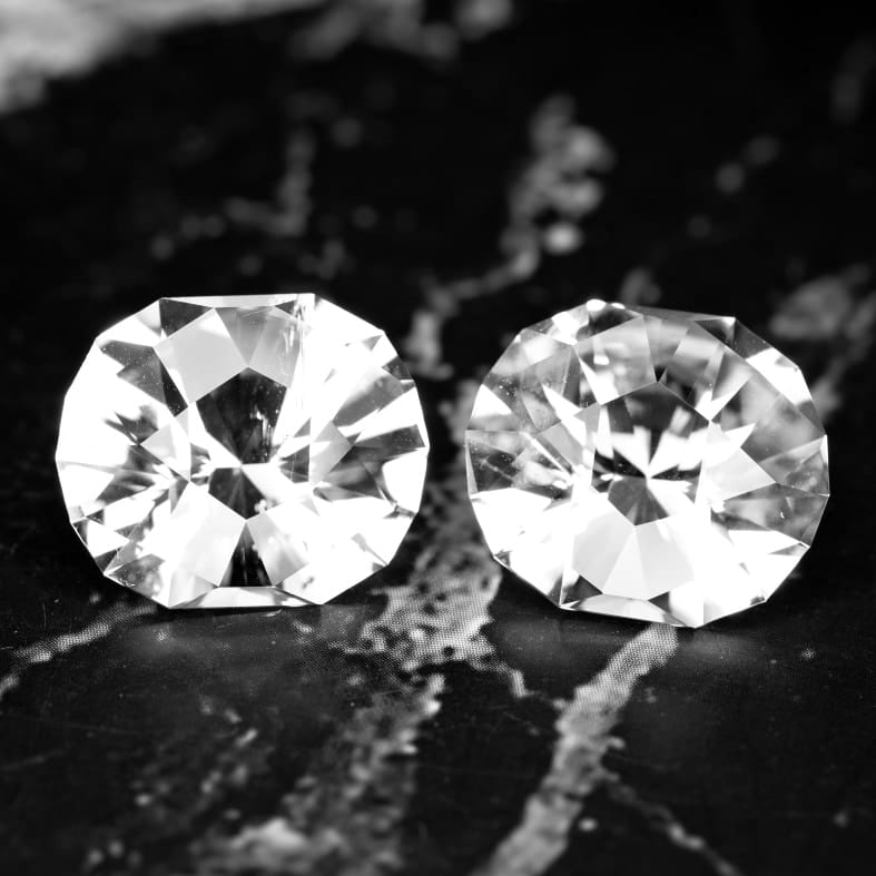 danburite pair 17.05 ct