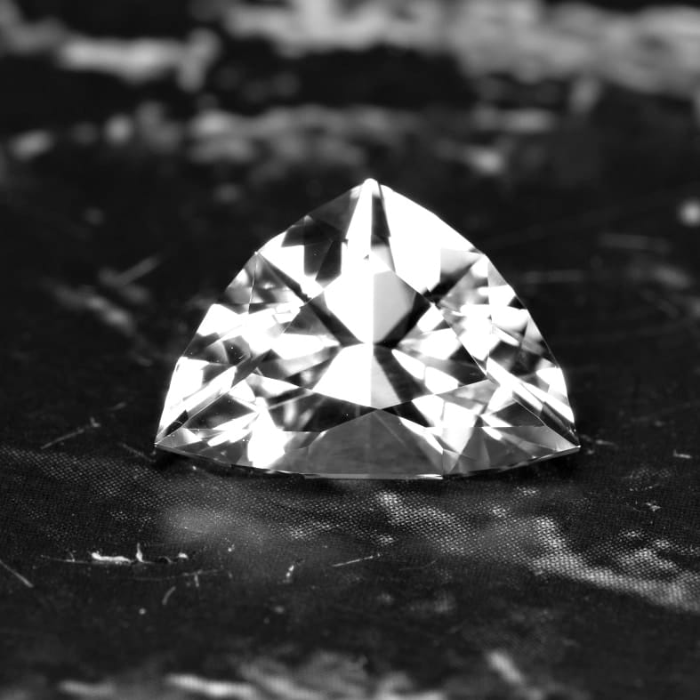 Natural Danburite, Mexico 2.42 Ct trillion