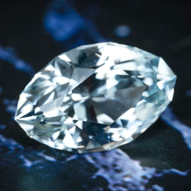 Natural Untreated Blue Topaz, Nigeria 7.83 Ct marquise