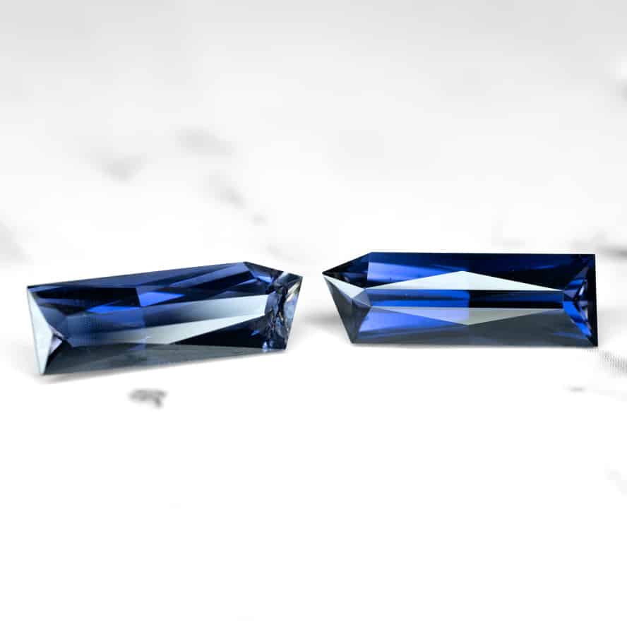 iolite pair 2.66 ct
