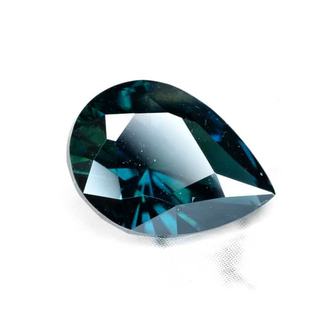 sappgire pear 1.89 ct