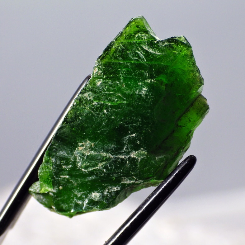 chrome diopside rough 22.38 ct